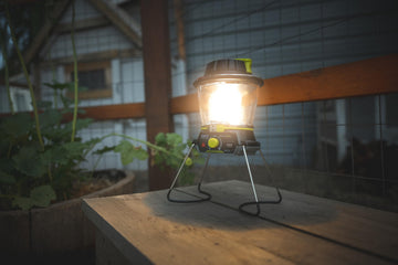 Goal Zero Lighthouse 600 compact, lightweight lantern for travel.