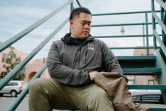 Gobi Heat Apex Tech Hoodie with removable battery and charger for easy charging and care