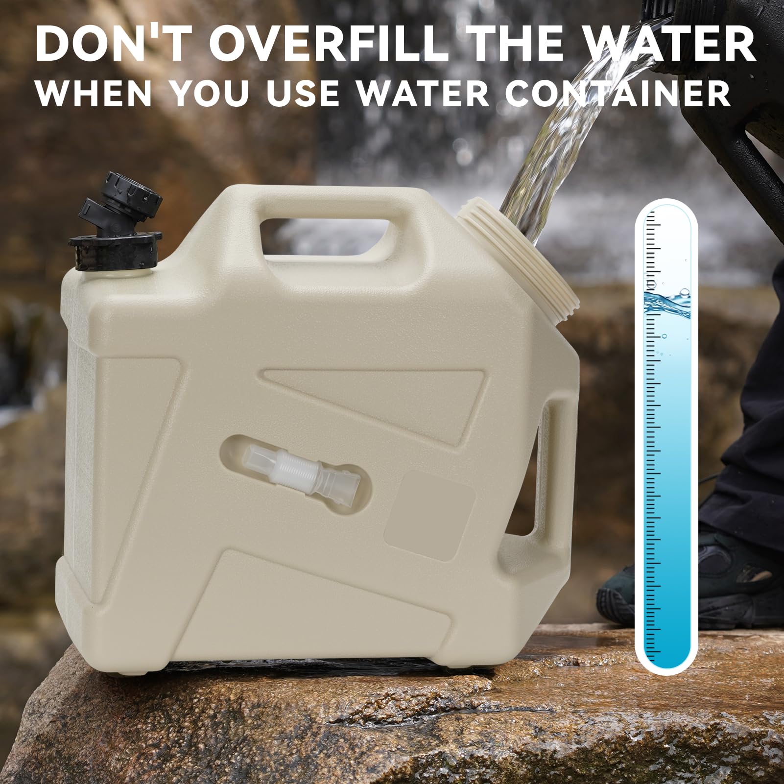 GoCampDirect versatile outdoor container for drinking water and beverages