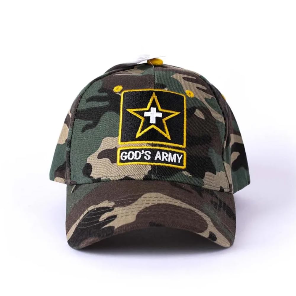 Unisex camouflage Christian hat suitable for men and women