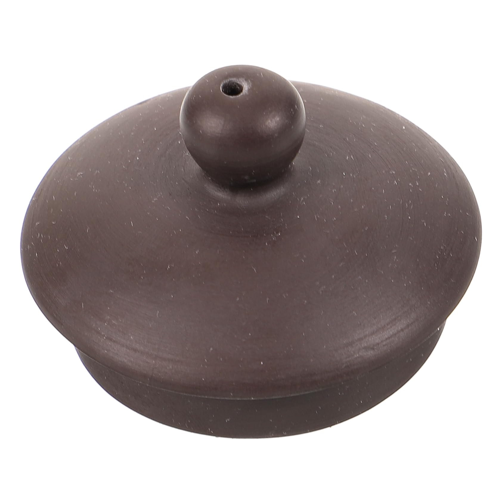 Gogogmee decorative teapot lid secures a small ceramic kettle and prevents leaks