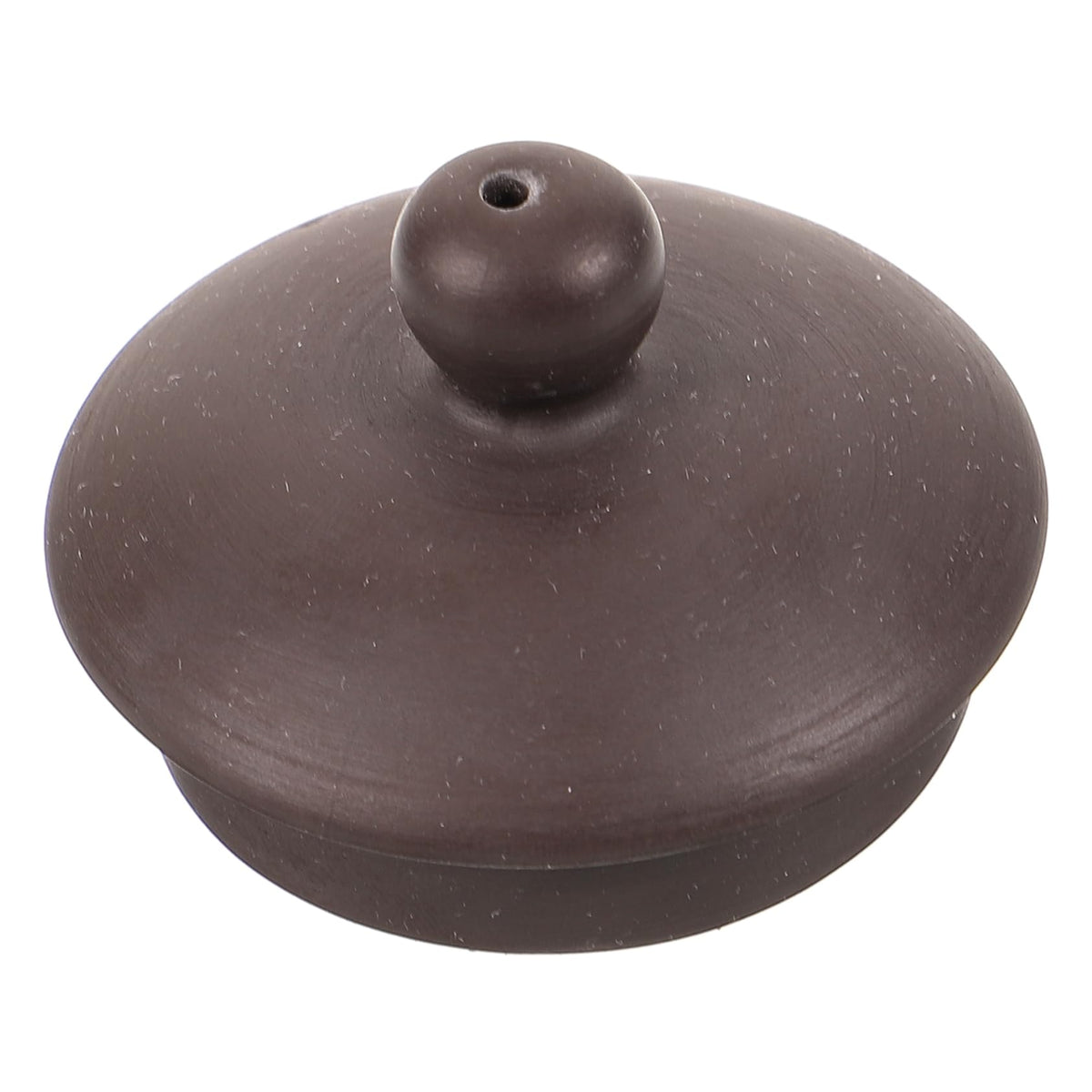 Gogogmee decorative teapot lid secures a small ceramic kettle and prevents leaks