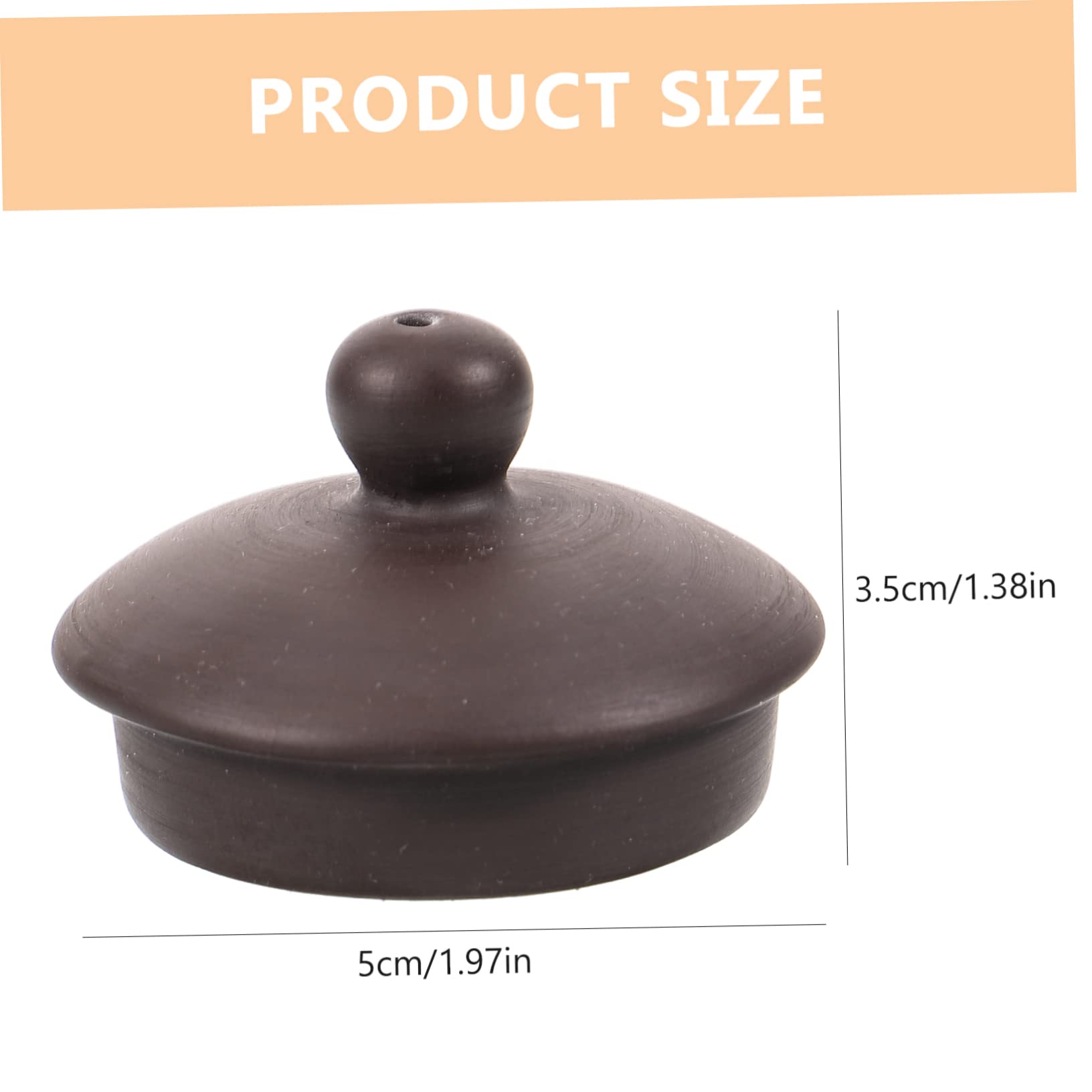 Gogogmee teapot lid blocks dust and insects during outdoor use