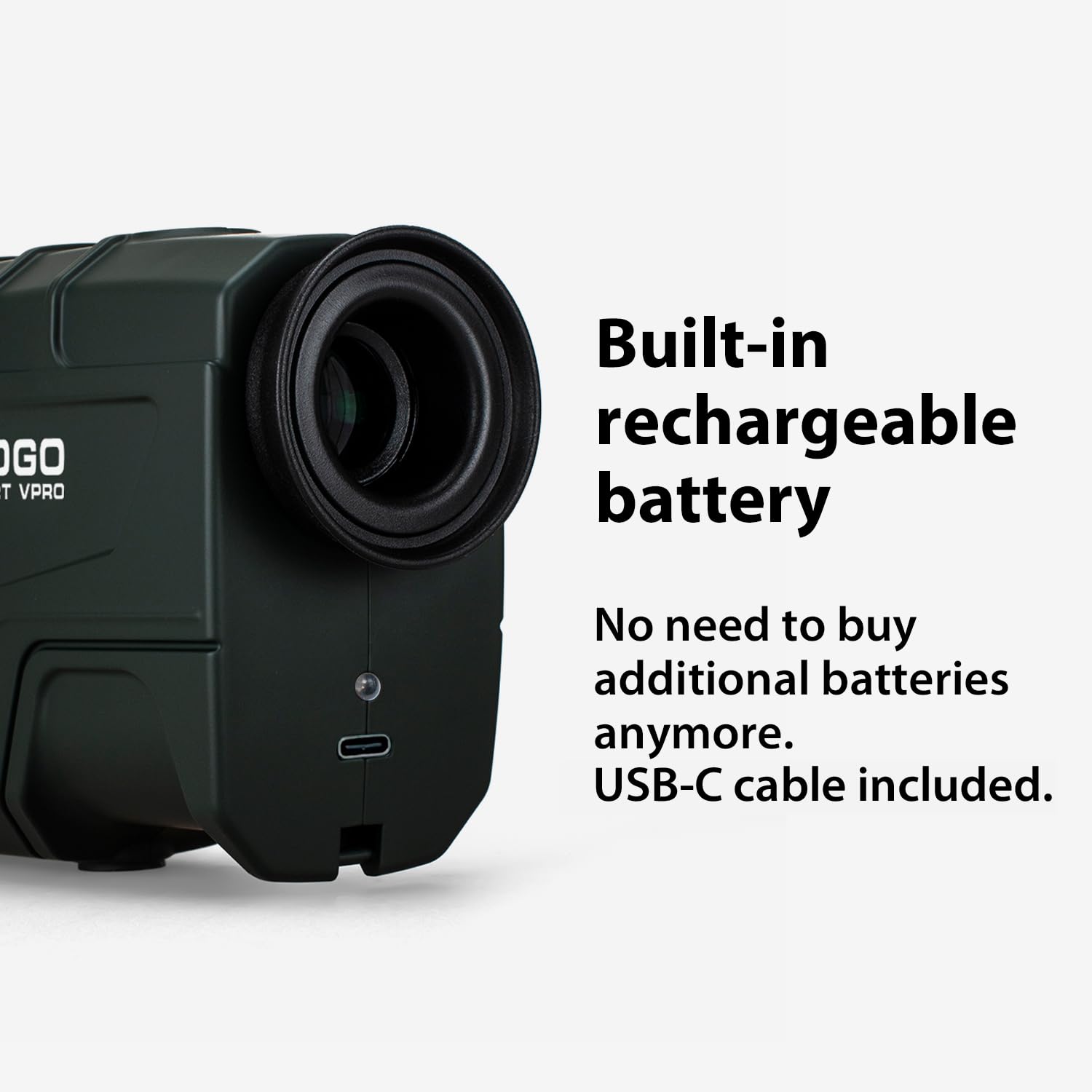 Gogogo Sport Vpro hunting distance measurement in action reduces guesswork in the field.