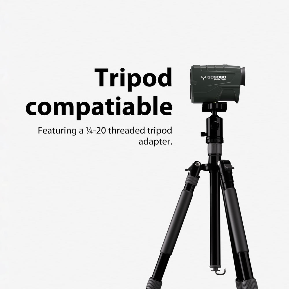 Gogogo Sport Vpro slope mode demonstrates angle-adjusted distance for golf planning.
