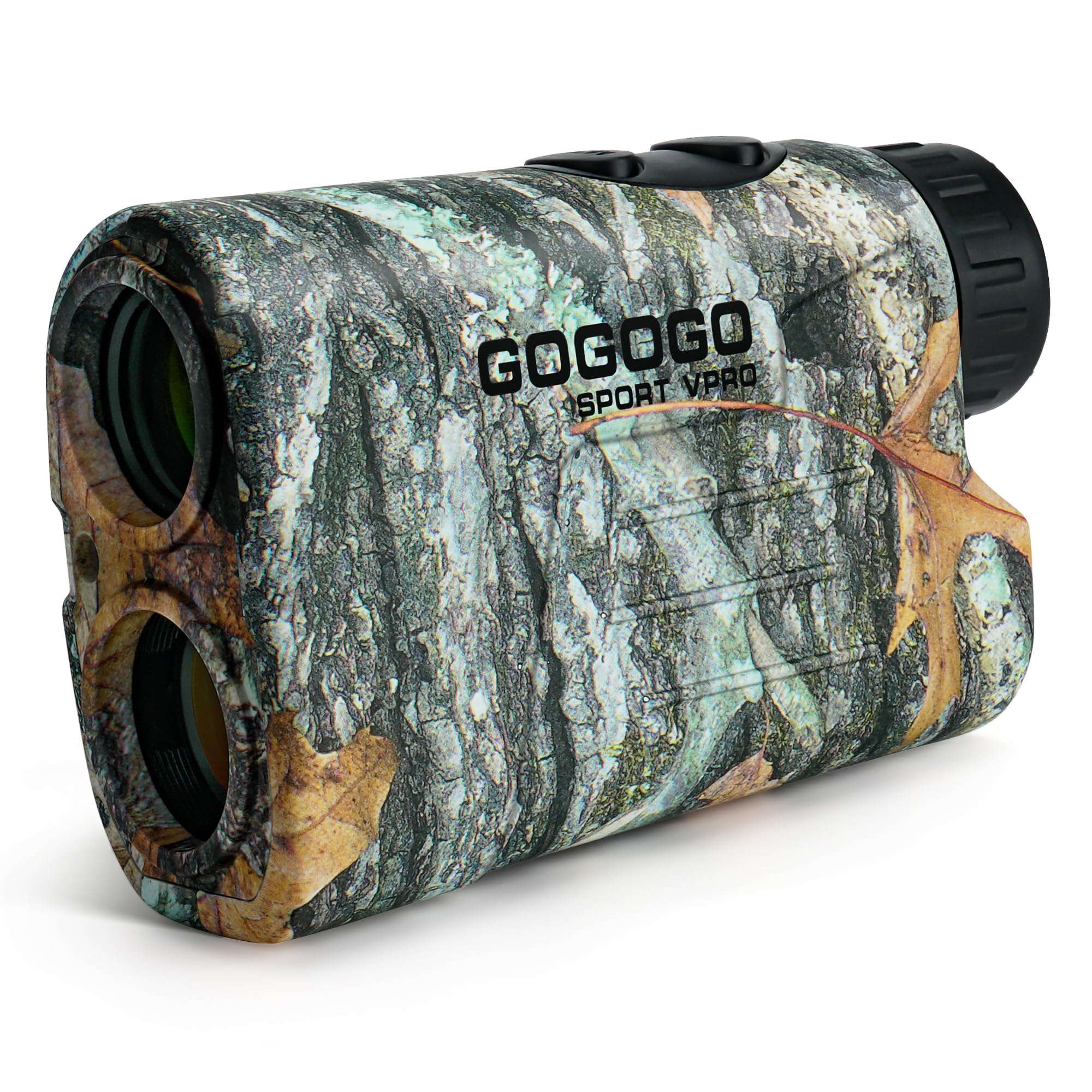 Gogogo Sport Vpro rangefinder camo compact lightweight design for rugged hunting.