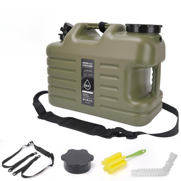 GOIMGN 5Gallon Water Jug with Spigot enables controlled flow for easy outdoor hydration.