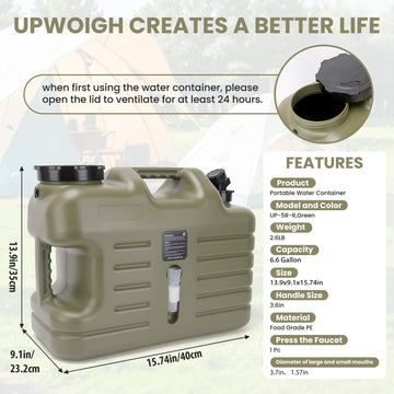 GOIMGN large-capacity water tank supports long adventures without frequent refills.