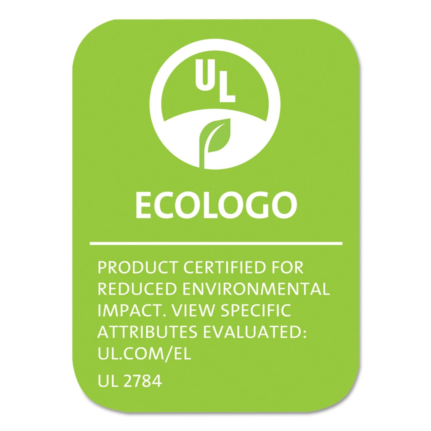 GOJO green-certified logo highlighting eco-friendly certification