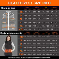 Gokozy heated vest care-wash illustrates machine washable fabric for easy maintenance.