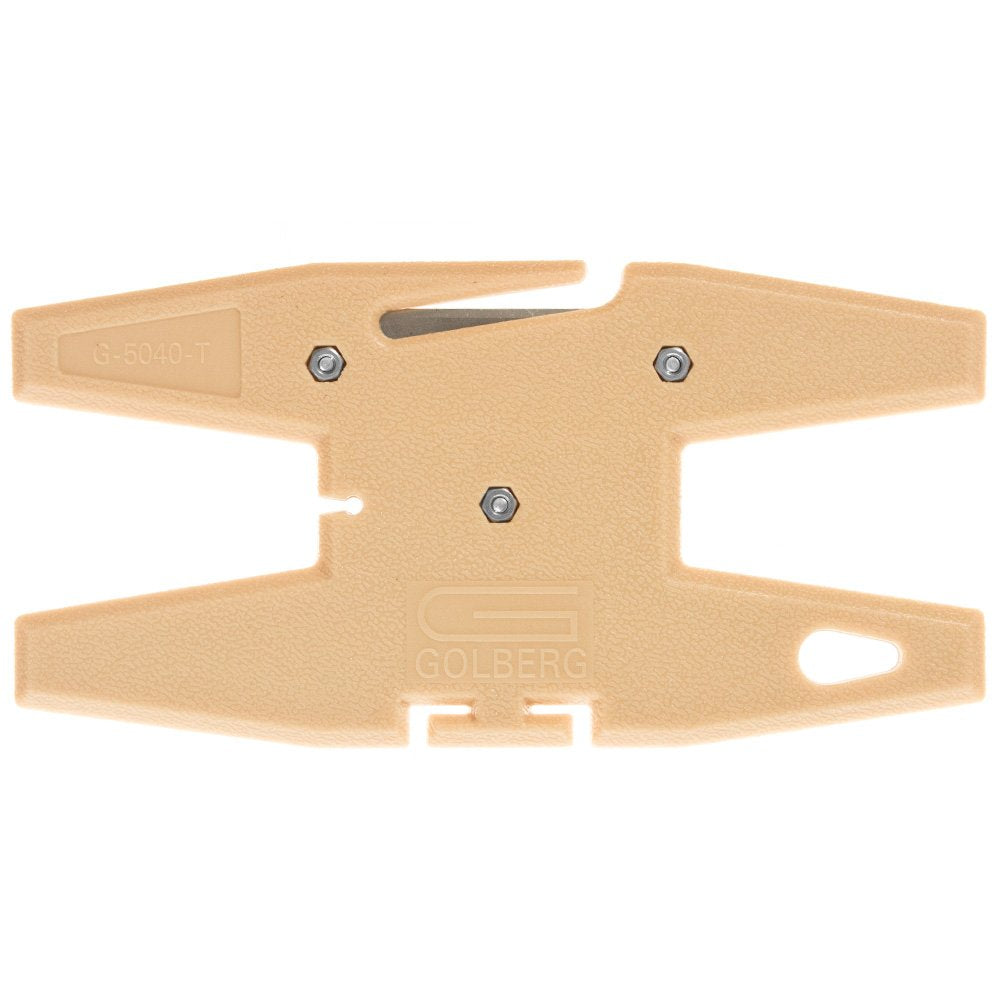 GOLBERG Spool Tool Winder filled with paracord showing compact storage up to 100ft
