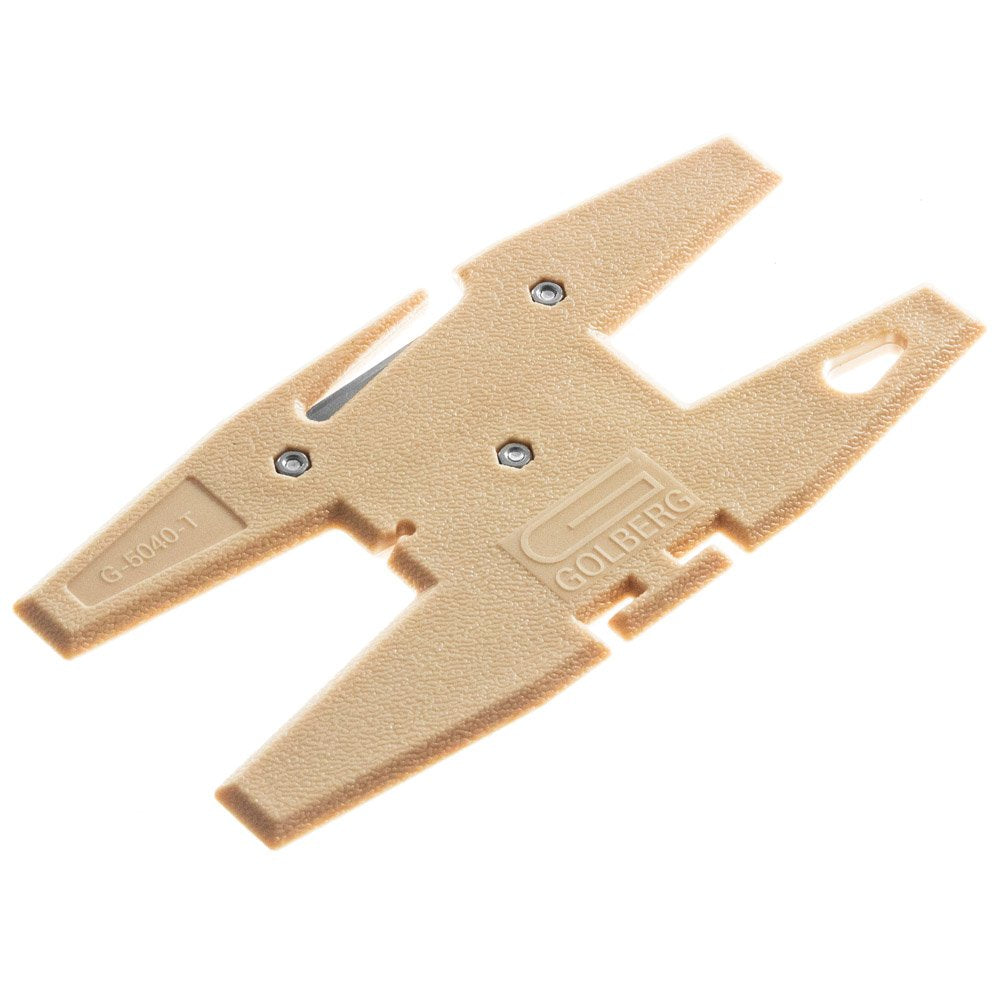 GOLBERG Spool Tool Winder razor blade feature for precise paracord cuts