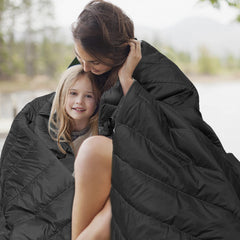 Gold Armour camping blanket includes a compact stuff sack for quick packing.