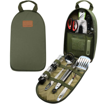 Gold Armour durable woven cotton shell protecting utensils during transport