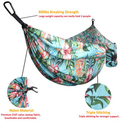 Gold Armour hammock tree straps highlight secure, tree-friendly setup