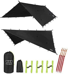 Gold Armour Rainfly Tarp 10x10 canopy offers lightweight shade and rain cover.