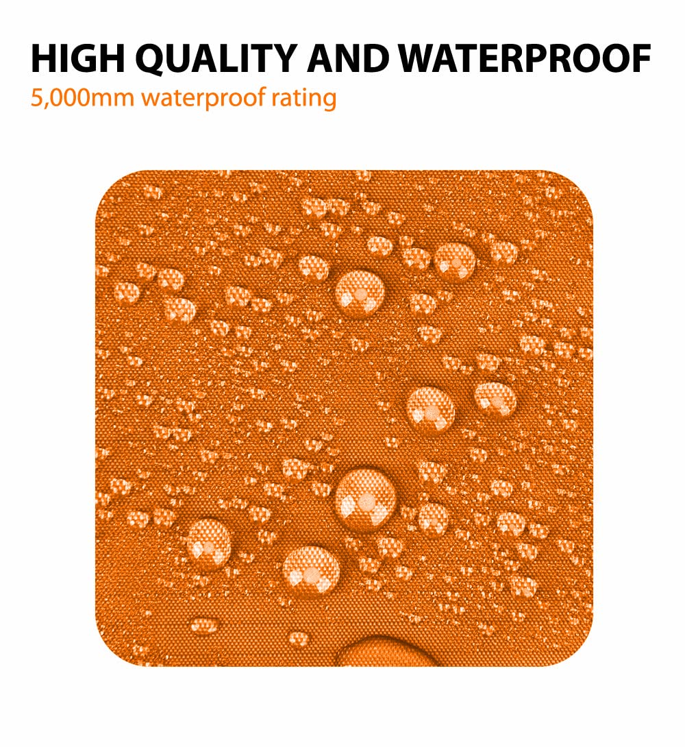 Gold Armour Rain Fly Tarp compact packable design fits lightweight packs.