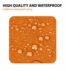 Gold Armour Rain Fly Tarp compact packable design fits lightweight packs.