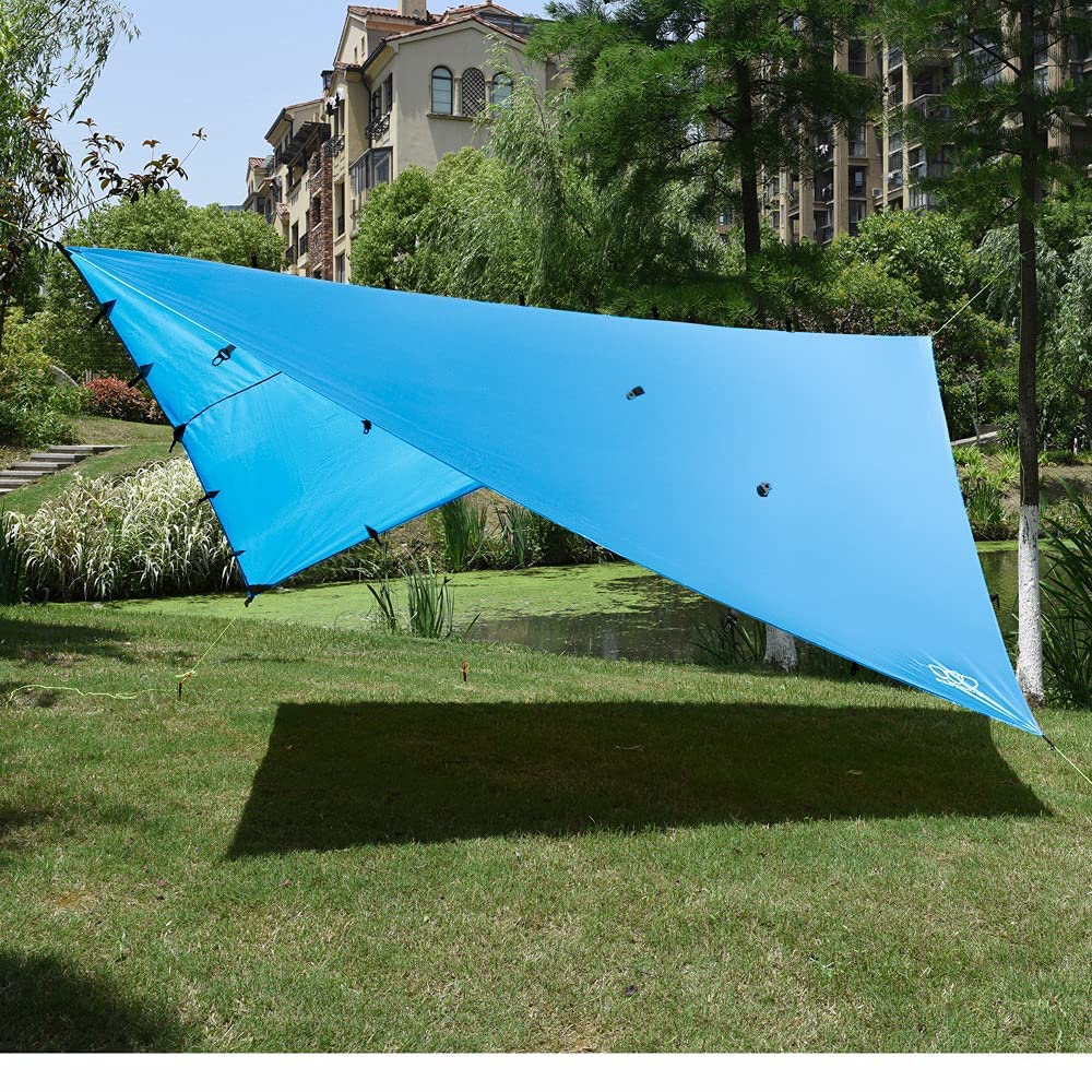 Gold Armour Rainfly Tarp durable construction supports rugged outdoor use.