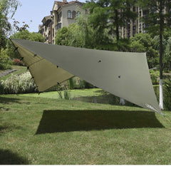 Gold Armour rainfly tarp hammock multi-use coverage provides versatile shelter for hammock, tent, or shade.