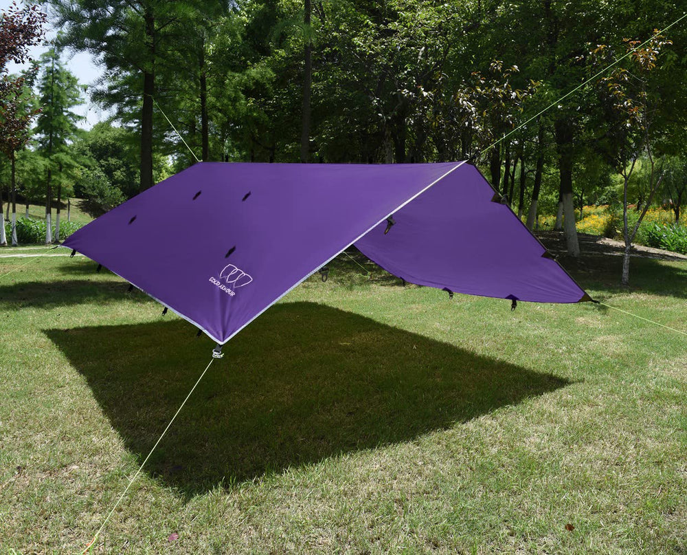 Gold Armour rainfly tarp hammock complete package saves time setting up camp.