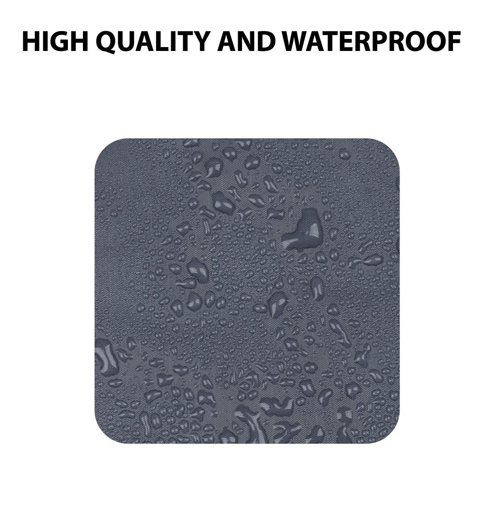 Gold Armour Rain Fly Tarp with stakes and lines for stable shelter.