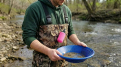 Gold Koozie USA-made construction highlights durability in field conditions.
