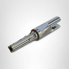 Gold Tip Accu-Tough nocks show threaded inserts for concentric, consistent flight.