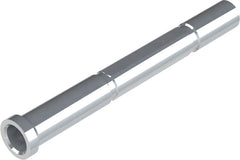 Gold Tip aluminum arrow inserts 12-pack side view, emphasizing concentricity and repeatable performance