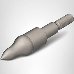 Gold Tip 125-grain field points installed with ease for consistent flight and accuracy.
