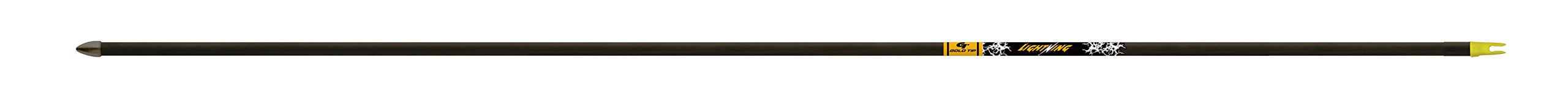 Gold Tip Youth Lightning Arrow Shafts deliver lightweight durability for youth archers during practice.