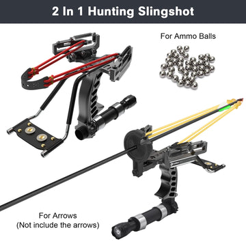 Goldboy slingshot fishing-rod holder demonstrates multi-use setup for on-the-go outdoor crafts.