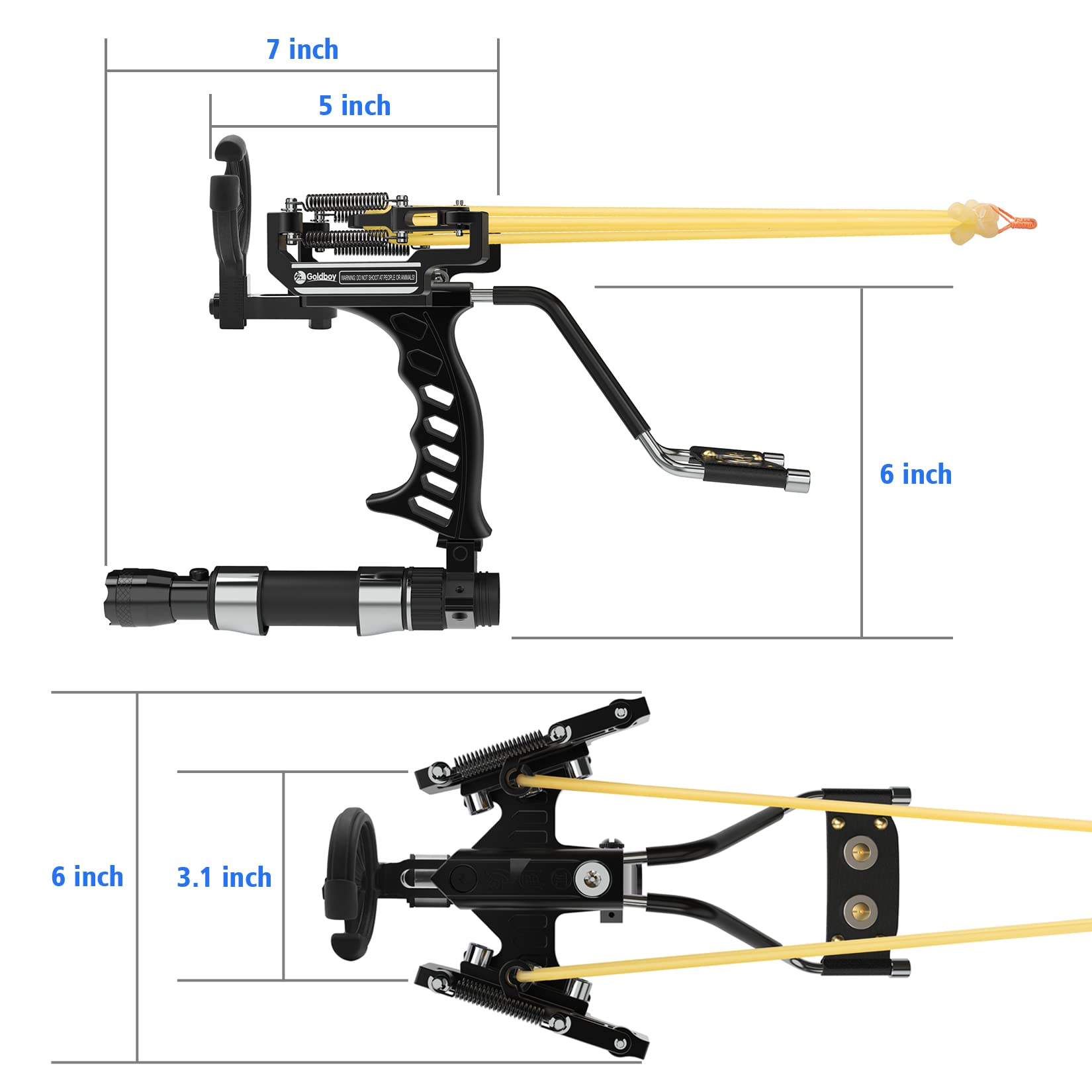 Goldboy toolkit with wrenches and springs supports quick maintenance and setup.