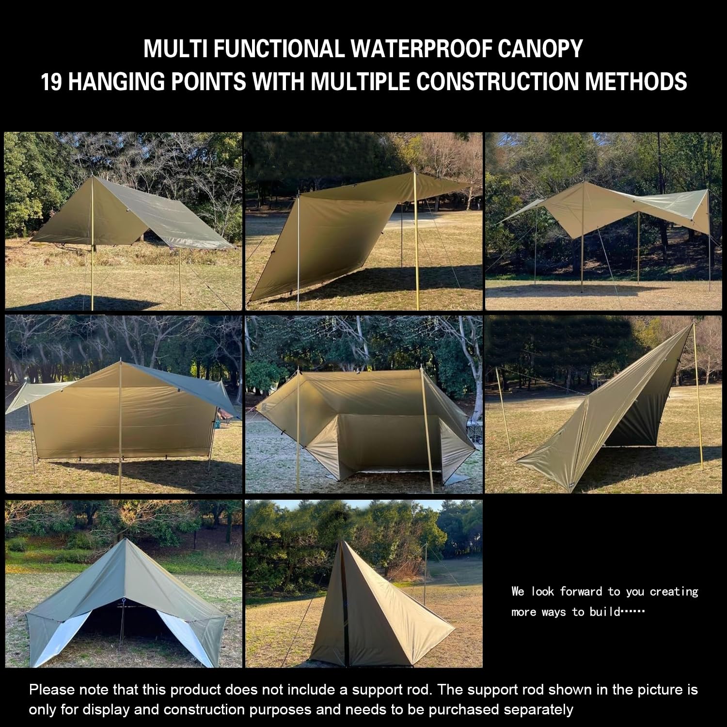 GoldCamp emergency-blanket reflectivity aids body heat retention during camping.