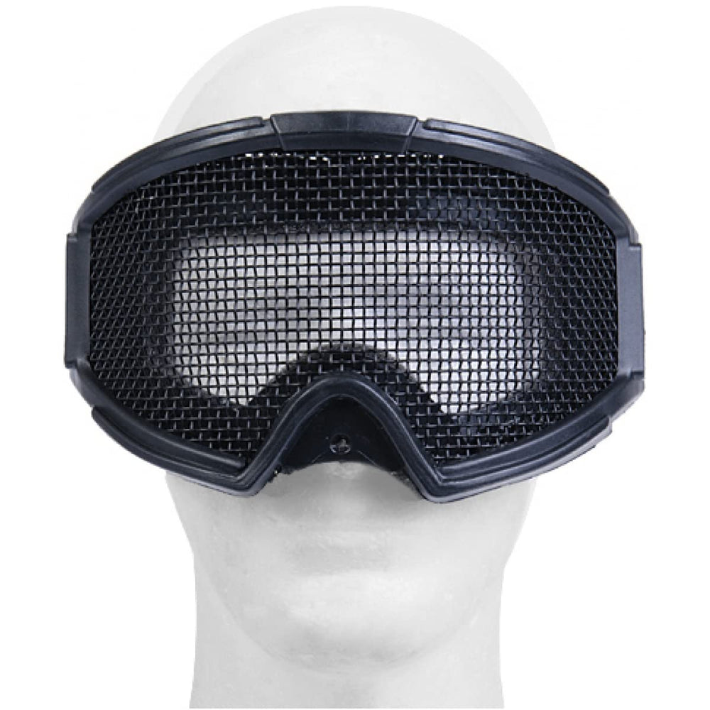 GoldenBall airsoft goggles side view with adjustable strap for secure fit
