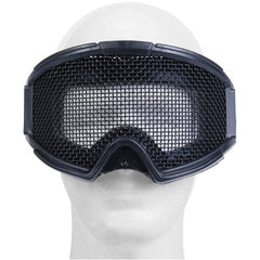 GoldenBall airsoft goggles side view with adjustable strap for secure fit