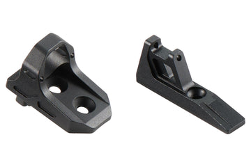 GoldenBall Atlas Custom Works airsoft fiber sight set front view enhances aiming precision