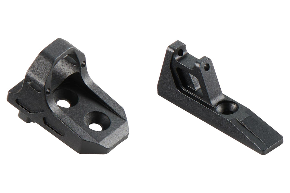 GoldenBall Atlas Custom Works airsoft fiber sight set front view enhances aiming precision