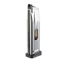 GoldenBall KLI Baba Yaga 2 CO2 magazine front view showing compact silhouette and build