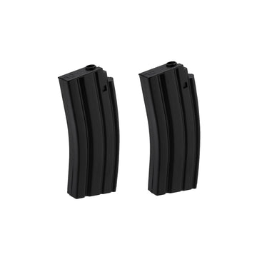 GoldenBall M83 magazine close-up showing 45-round capacity for fast reloading.