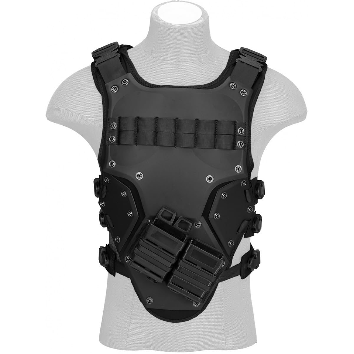 GoldenBall TF3 adjustable waist strap side view shows customizable fit for all sizes.