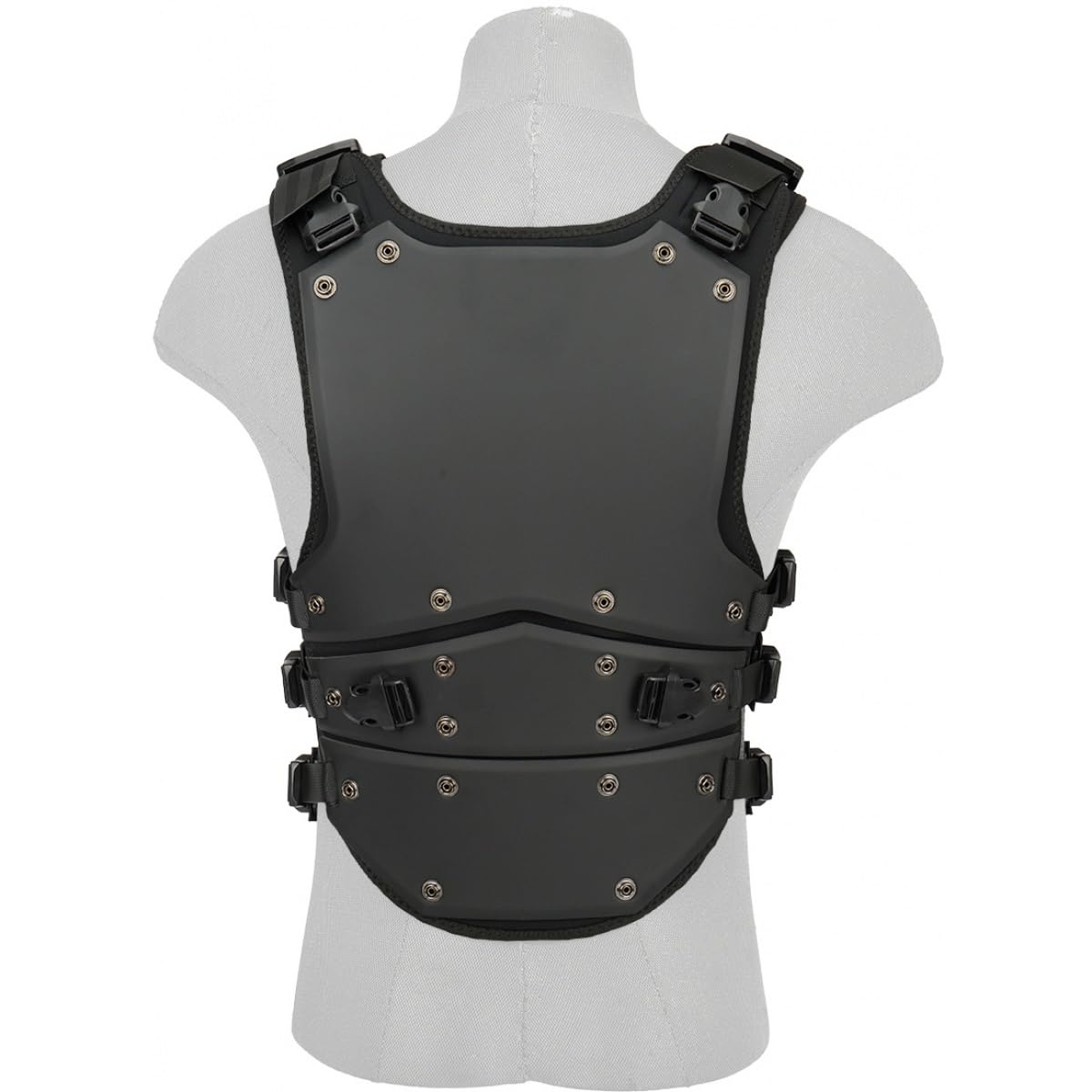 GoldenBall TF3 quick-release cobra buckle shoulder closeup demonstrates rapid strap release.