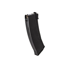 GoldenBall Well G74 AK74 CO2 magazine in hand highlighting ergonomic grip and handling.