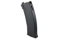 GoldenBall Well G74 AK74 CO2 magazine top closeup focusing on feed lips and build.