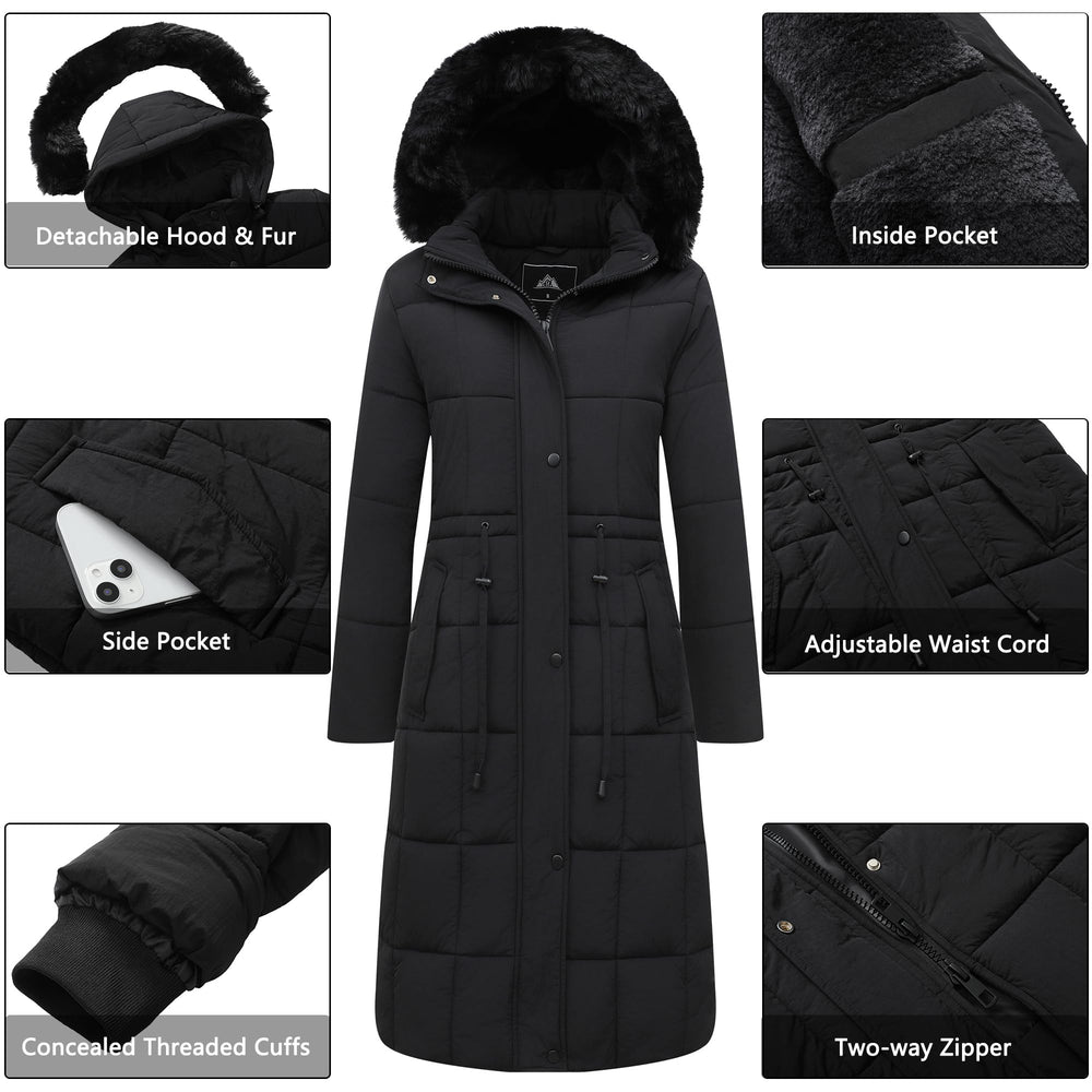 GOLDLADIES spacious pockets secure essentials during outings