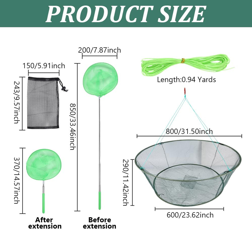 GOMAKERER foldable net design shown for quick storage