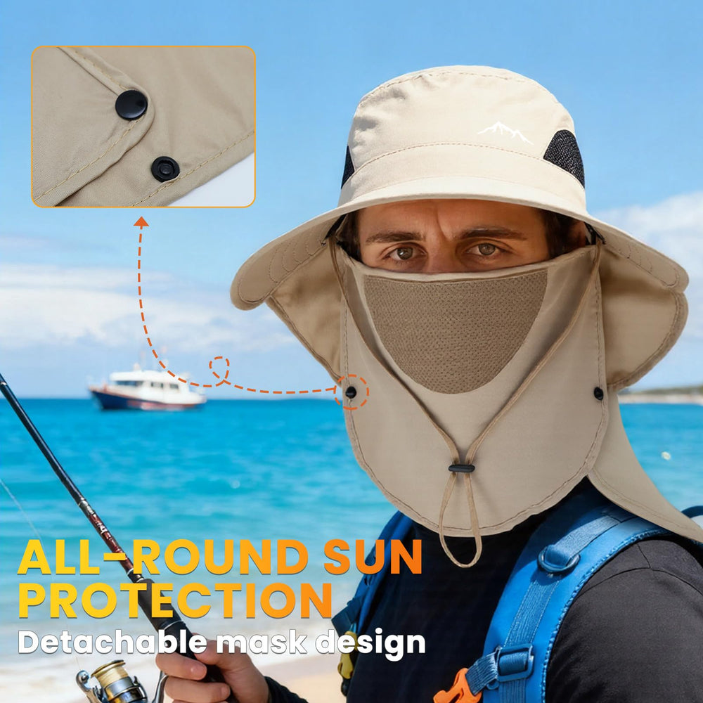 Gomehone close-up reveals waterproof fabric and sun protection features