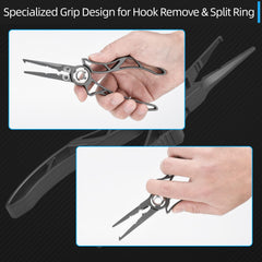 Ergonomic handle and built in spring of Exoskeleton pliers