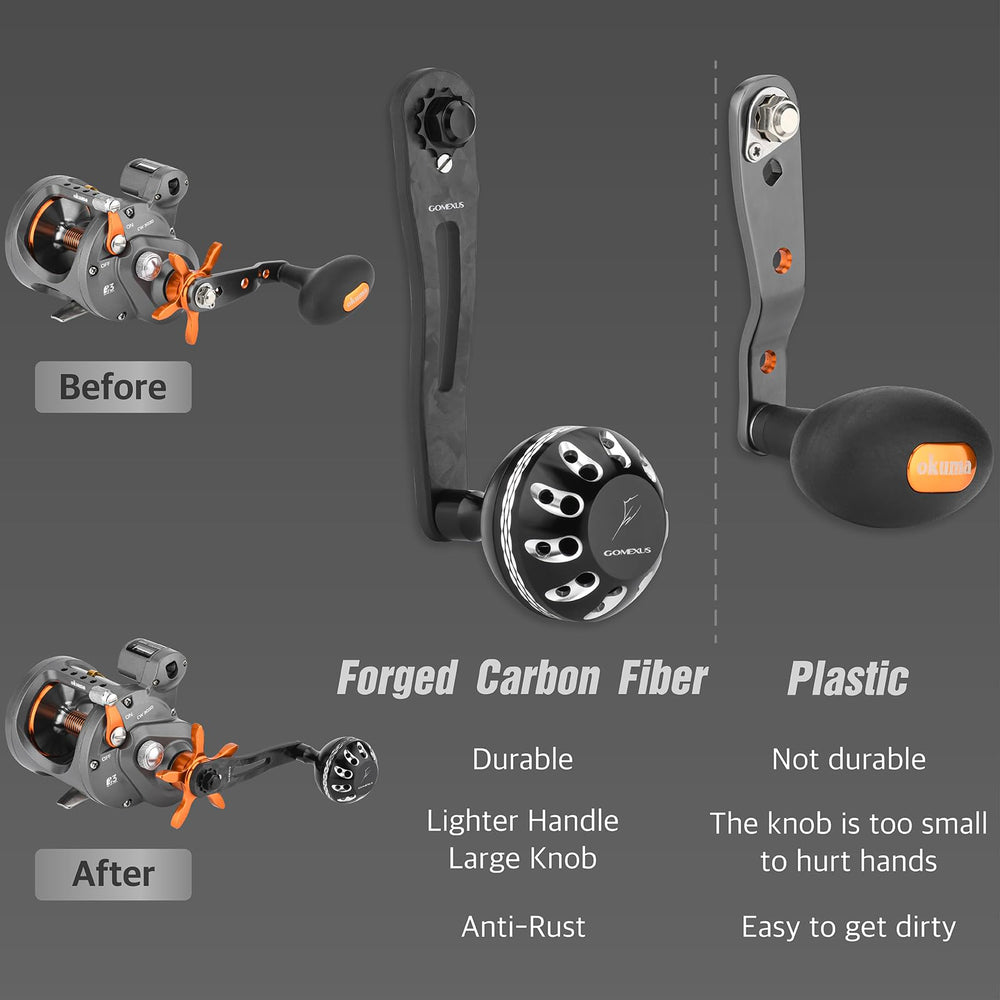 Round knob design for comfortable grip and reduced hand fatigue