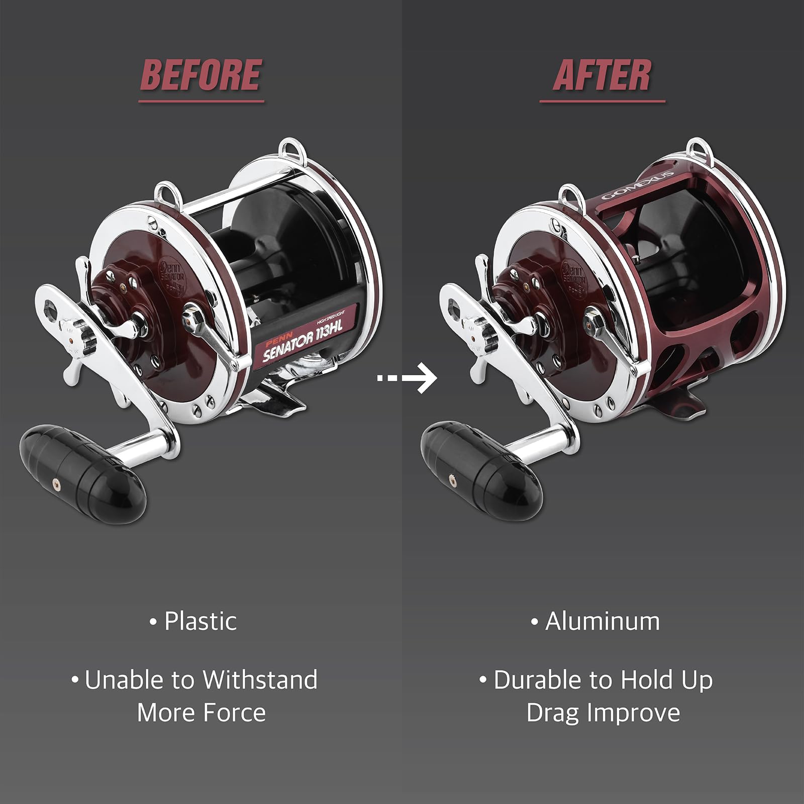 Universal compatibility details for US and China-made Penn Senator 113H